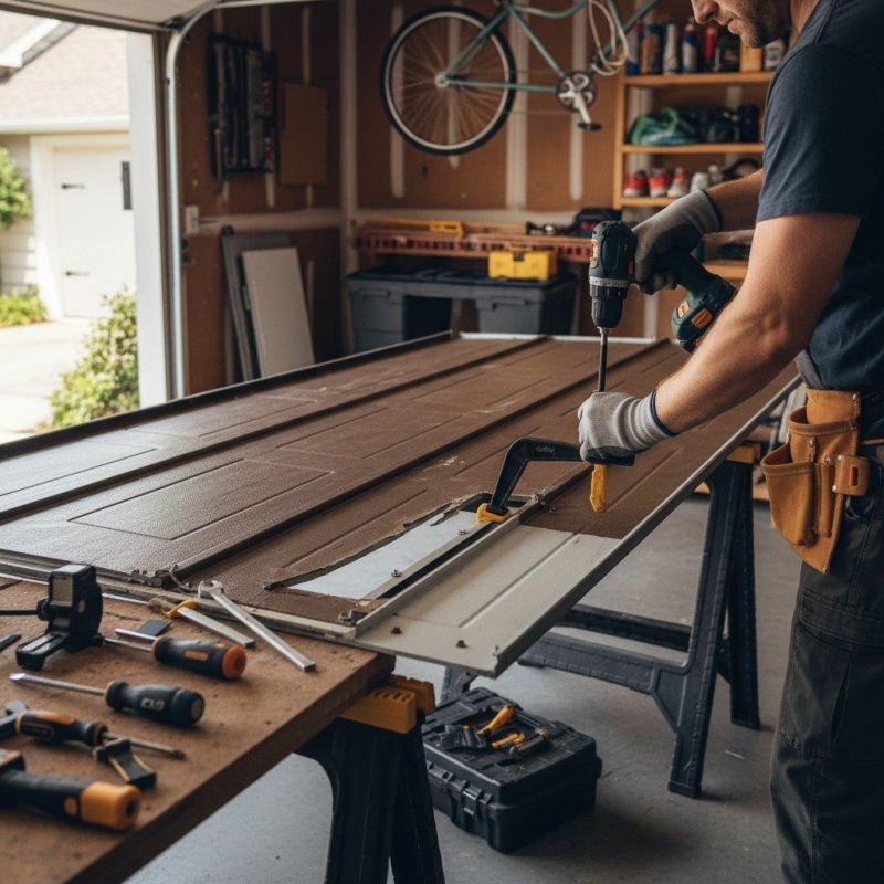Garage Door Painting