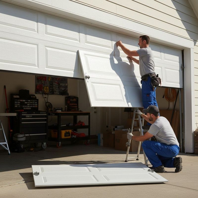 Garage Door Painting